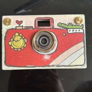 Papershoot Camera-Hand Drawing Red